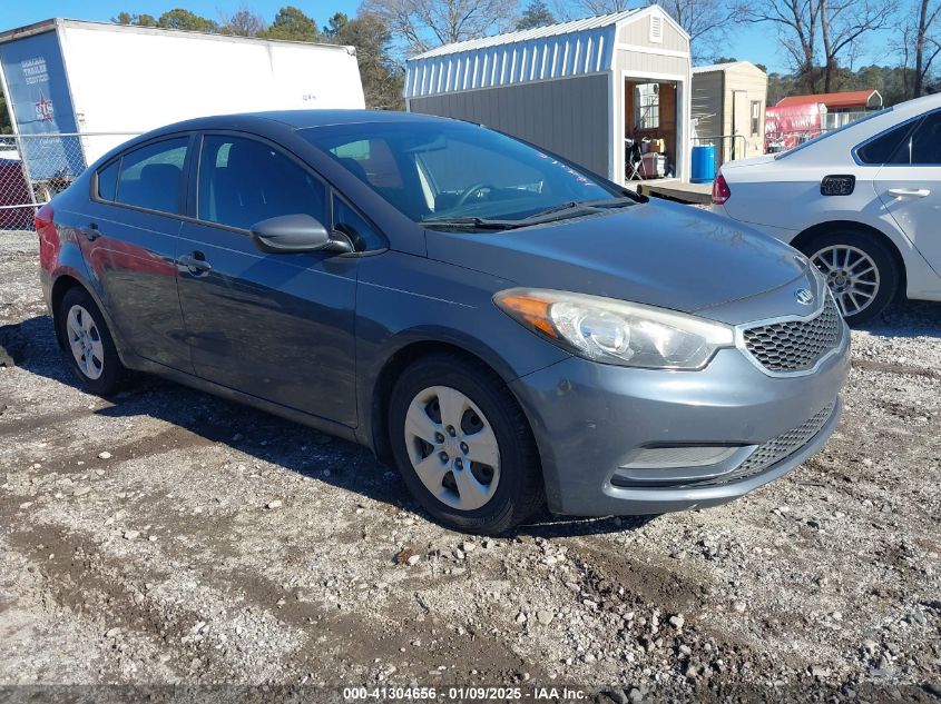 VIN KNAFK4A64G5487566 2016 KIA Forte, LX no.1