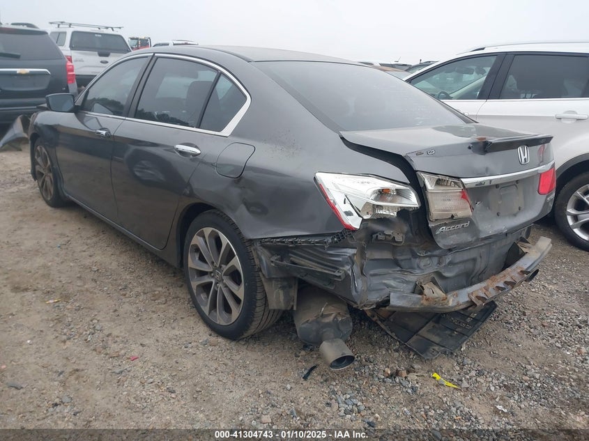 2013 HONDA ACCORD auction photo 3