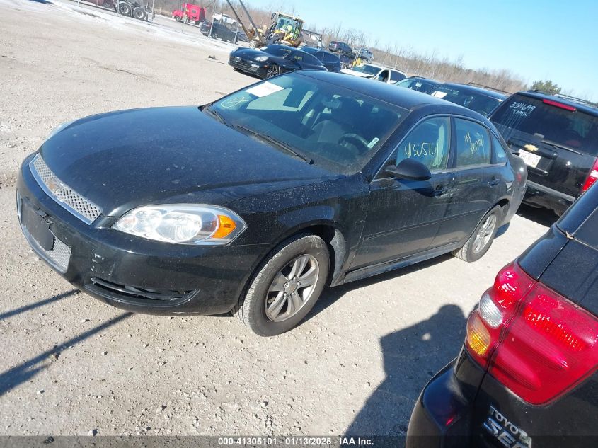 VIN 2G1WA5E32E1167973 2014 Chevrolet Impala, Limite... no.2