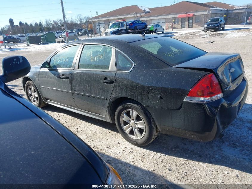 VIN 2G1WA5E32E1167973 2014 Chevrolet Impala, Limite... no.3