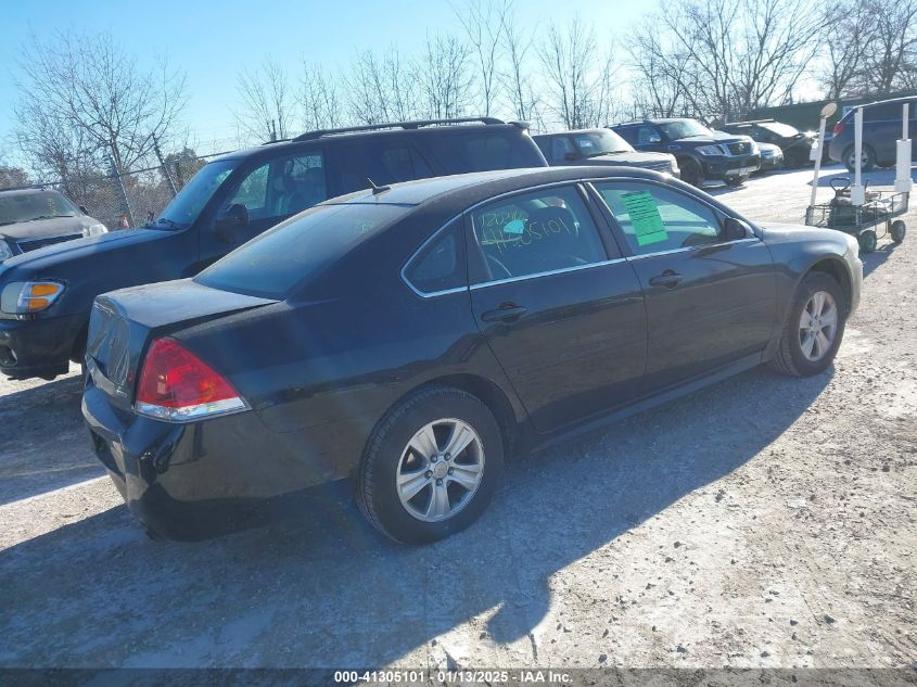 VIN 2G1WA5E32E1167973 2014 Chevrolet Impala, Limite... no.4