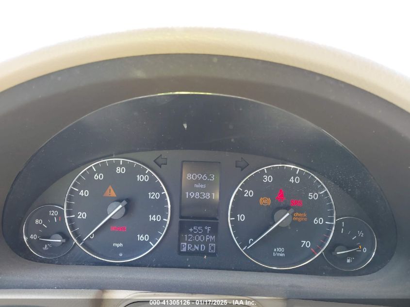 2007 Mercedes-Benz C 280 Luxury 4Matic VIN: WDBRF92H57F898176 Lot: 41305126