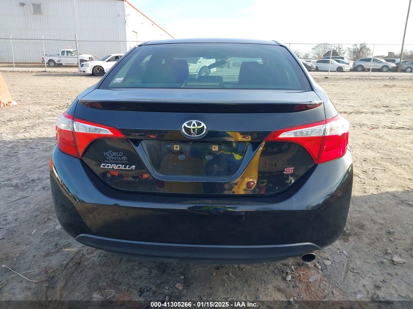 2015 TOYOTA COROLLA S PLUS - 2T1BURHE2FC450006