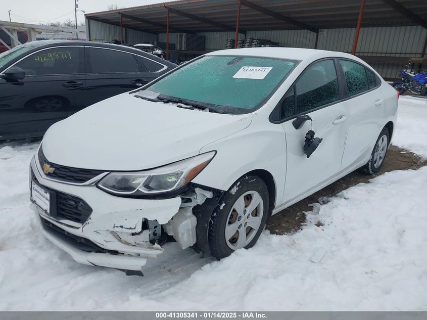 2016 CHEVROLET CRUZE LS - 1G1BC5SMXG7257612