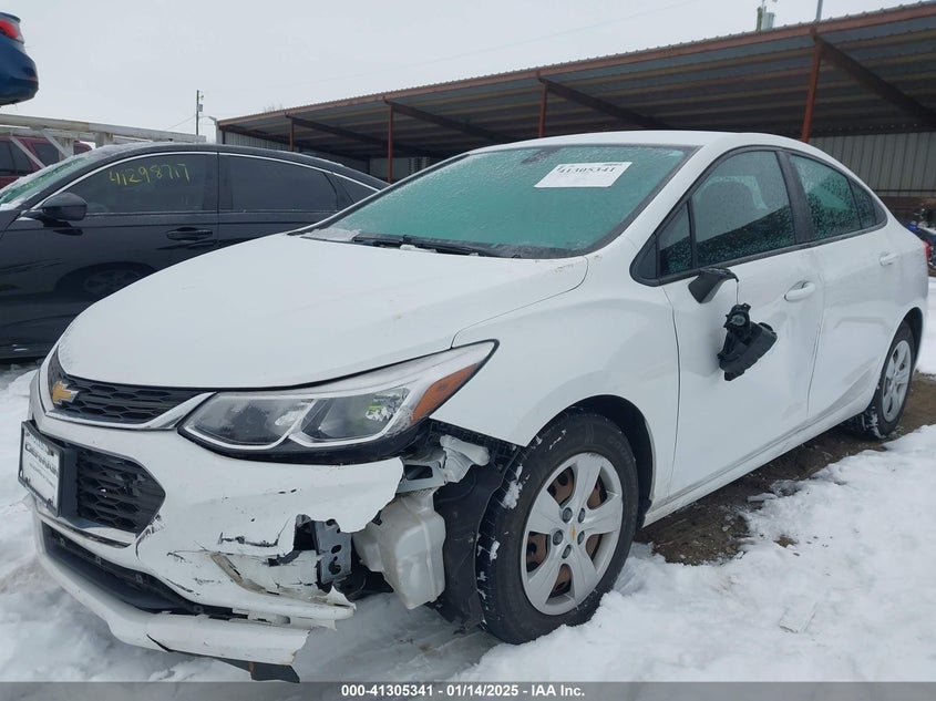 2016 CHEVROLET CRUZE LS - 1G1BC5SMXG7257612