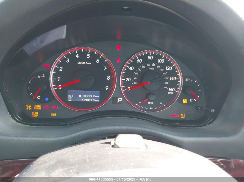 2008 Subaru Legacy 3.0R Limited VIN: 4S3BL856X84215076 Lot: 41305555