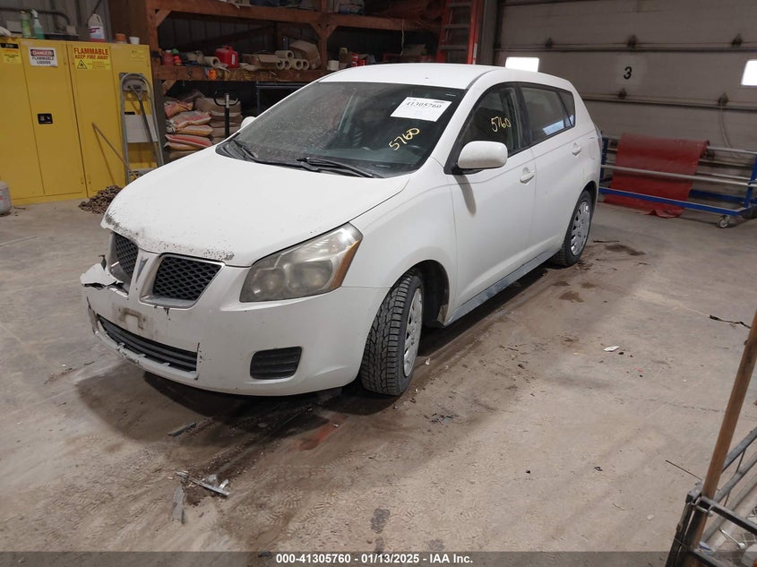 2010 PONTIAC VIBE VIN: 5Y2SP6E81AZ419753
