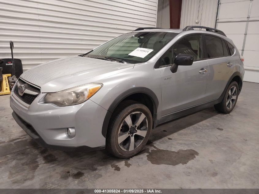 VIN JF2GPBPC4FH217665 2015 SUBARU XV CROSSTREK HYBRID no.2