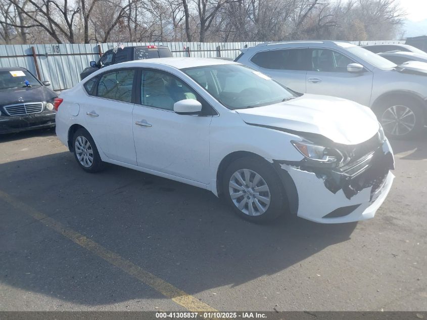 VIN 3N1AB7APXHY328615 2017 Nissan Sentra, S no.1