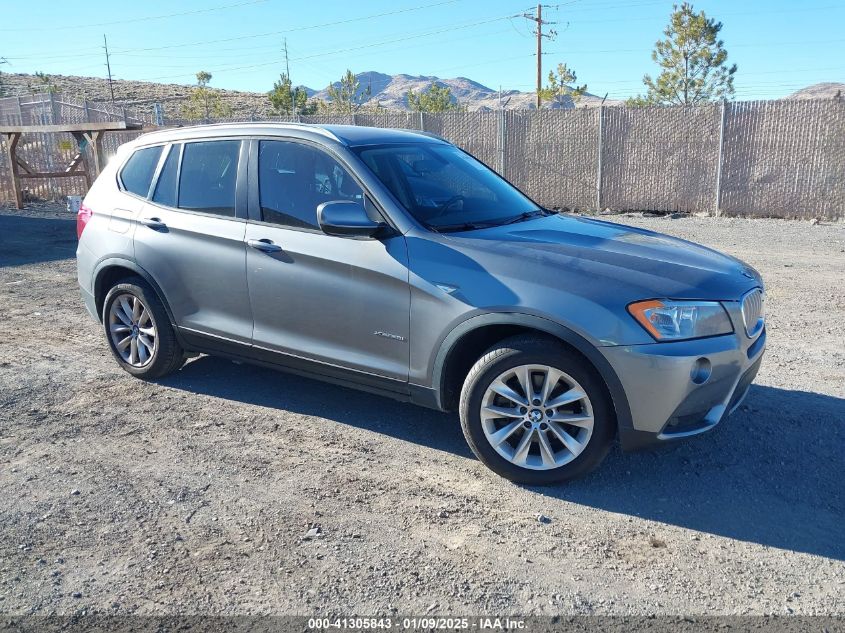 2013 BMW X3 XDRIVE28I - 5UXWX9C51D0A24428