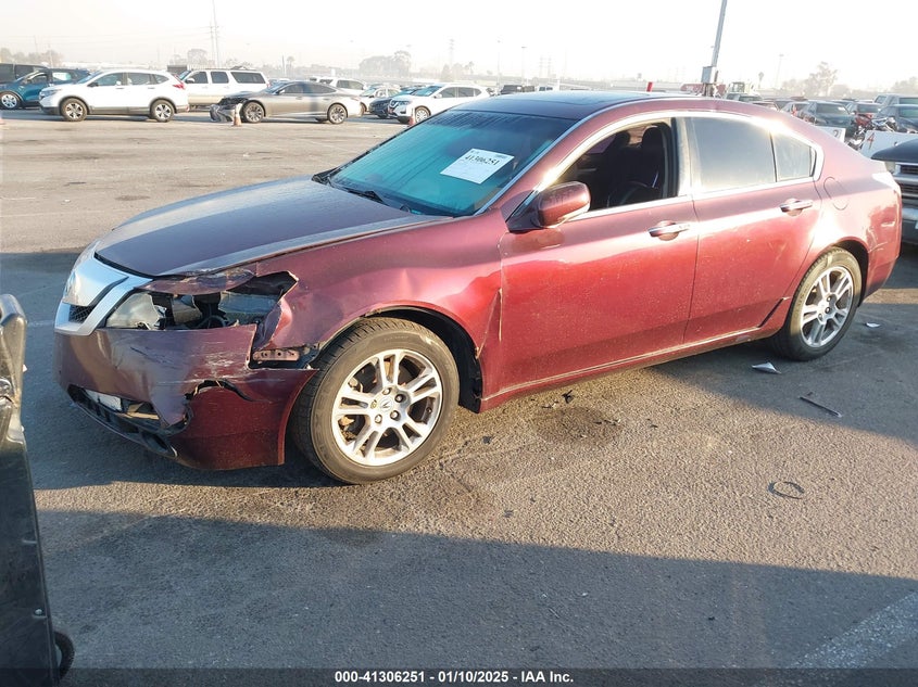 2009 ACURA TL VIN: 19UUA865X9A000385