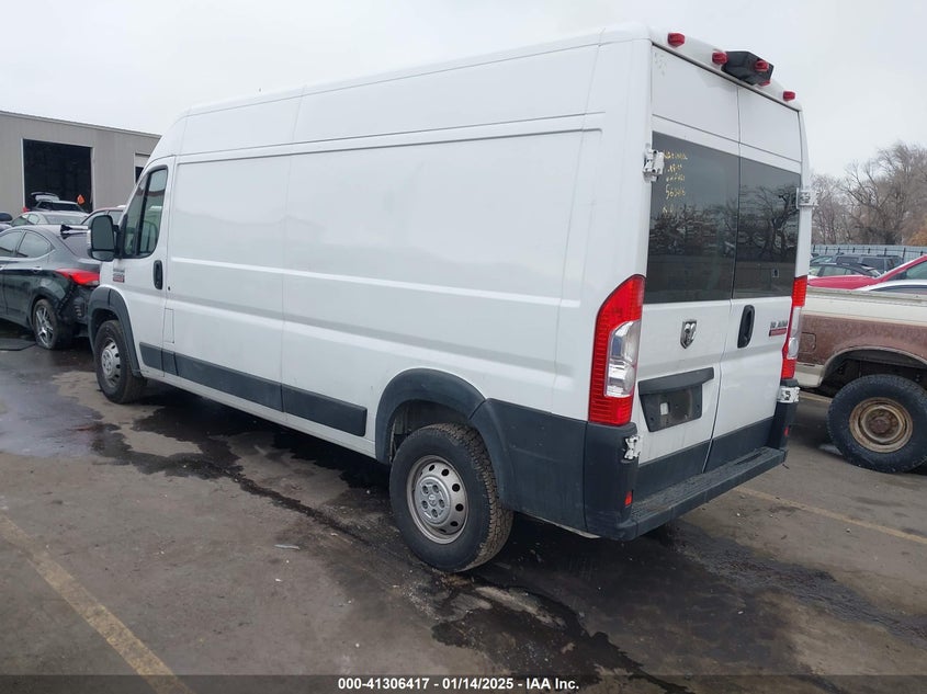 Vin: 3c6trvdg4ke563416, lot: 41796829, ram promaster 2500 high roof 159 wb 20193