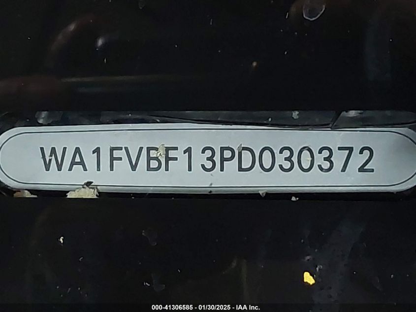 2023 Audi Q8 Prestige 55 Tfsi Quattro Tiptronic VIN: WA1FVBF13PD030372 Lot: 41306585