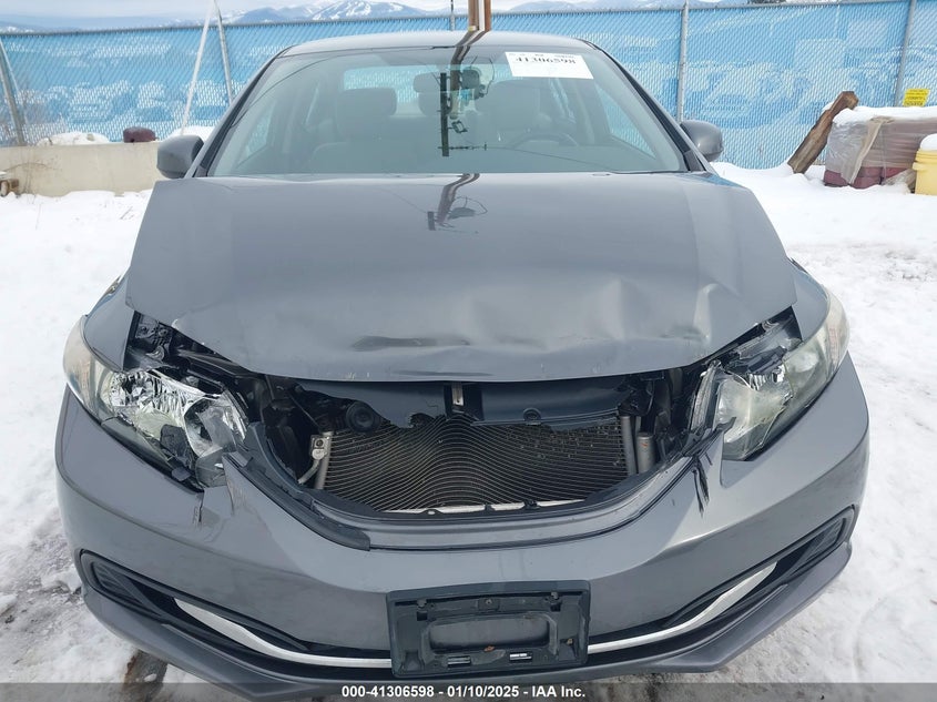 2013 HONDA CIVIC VIN: 19XFB2F51DE087021