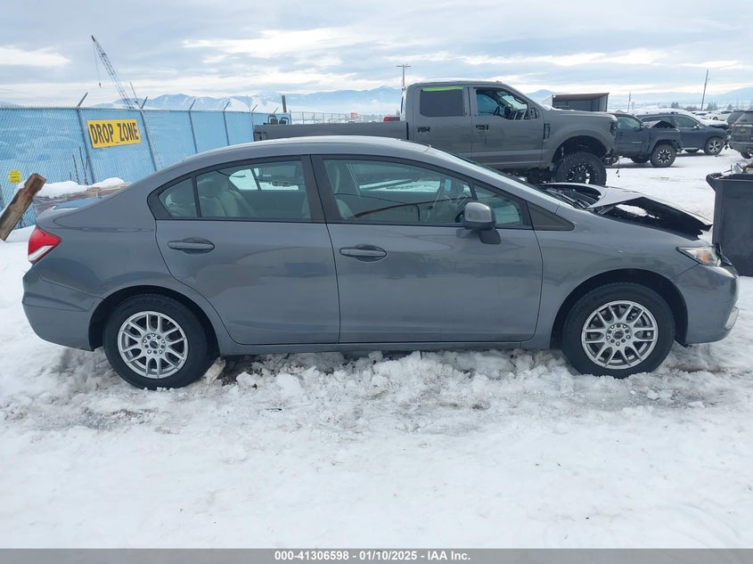 2013 HONDA CIVIC VIN: 19XFB2F51DE087021