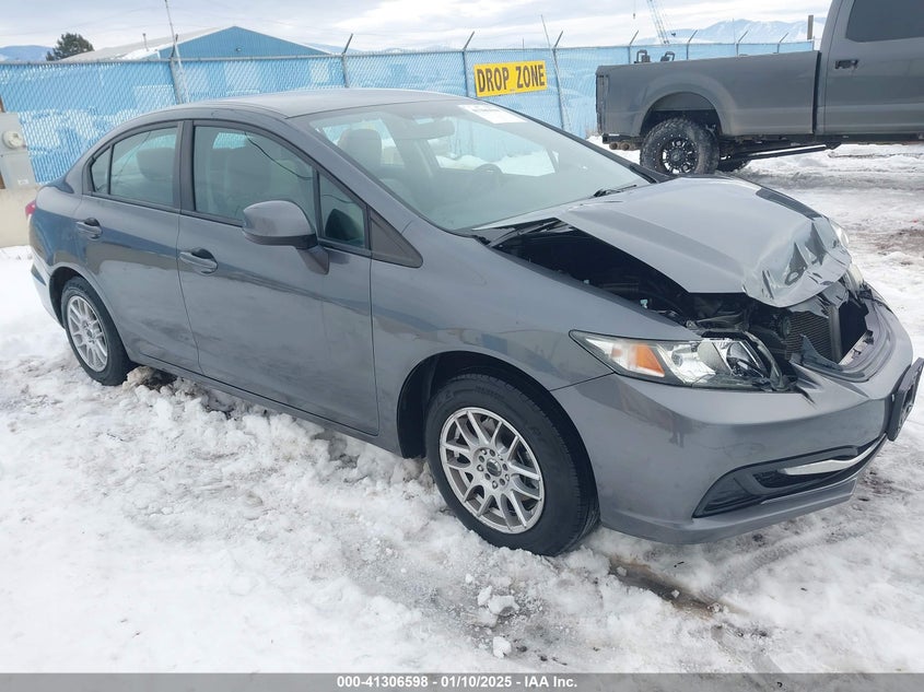 2013 HONDA CIVIC VIN: 19XFB2F51DE087021