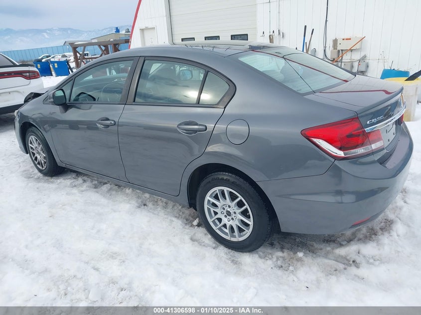 2013 HONDA CIVIC VIN: 19XFB2F51DE087021