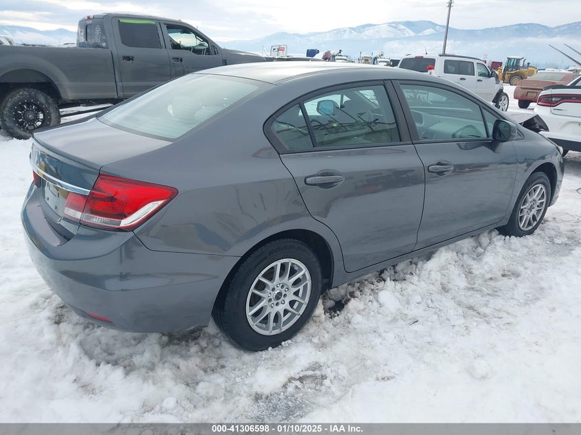 2013 HONDA CIVIC VIN: 19XFB2F51DE087021