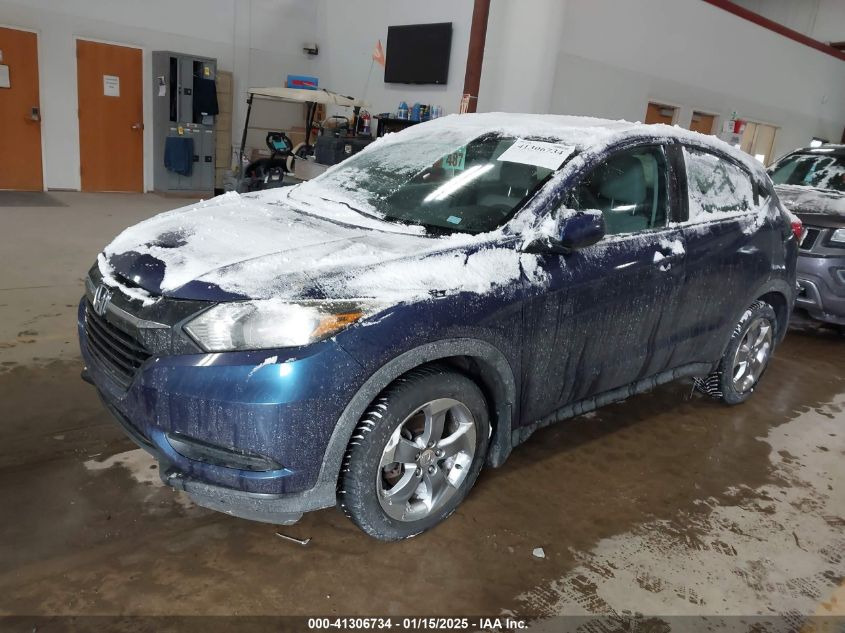 VIN 3CZRU5H35GM756206 2016 HONDA HR-V no.2