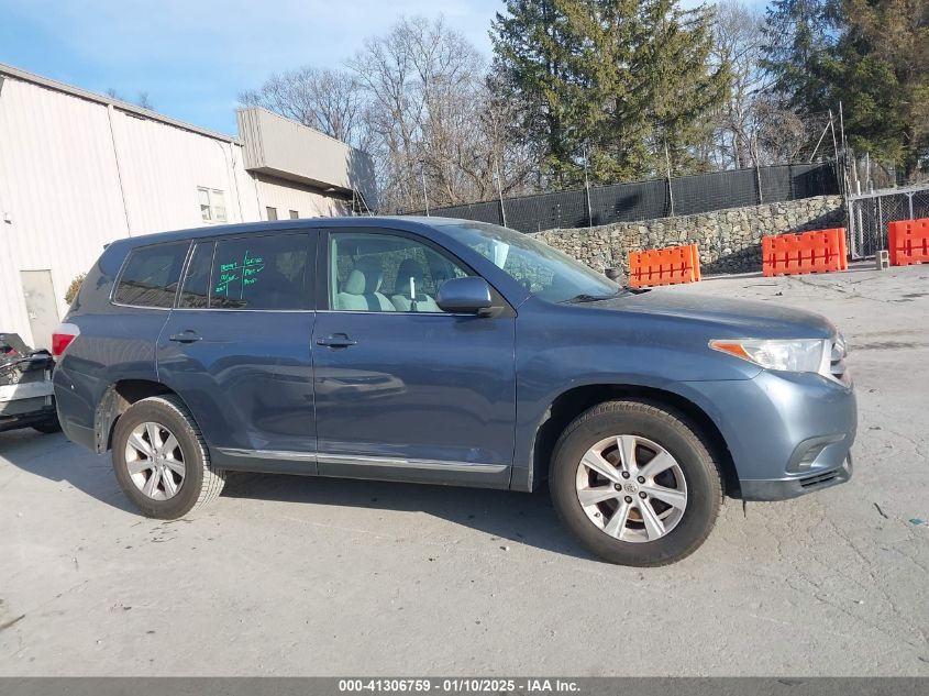 VIN 5TDBK3EH3DS264223 2013 Toyota Highlander, Base V6 no.14