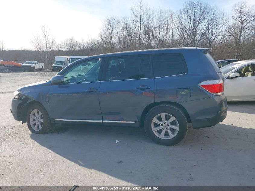 VIN 5TDBK3EH3DS264223 2013 Toyota Highlander, Base V6 no.15