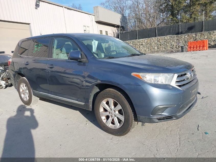 VIN 5TDBK3EH3DS264223 2013 Toyota Highlander, Base V6 no.1