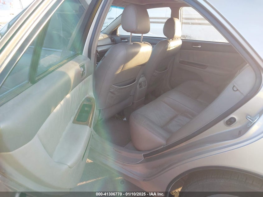 2006 TOYOTA CAMRY VIN: 4T1BF30K86U629125