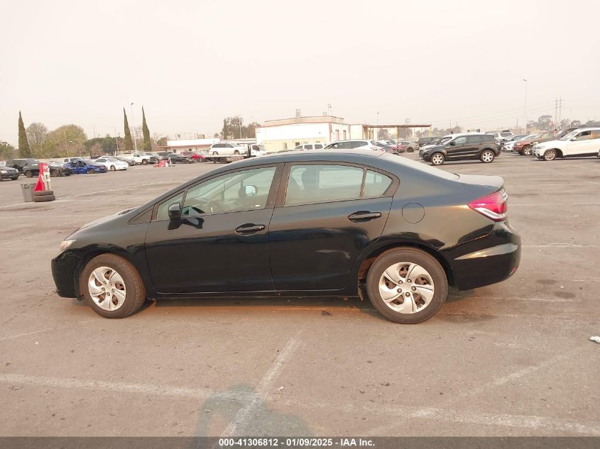 VIN 19XFB2F53FE265482 2015 Honda Civic, LX no.14