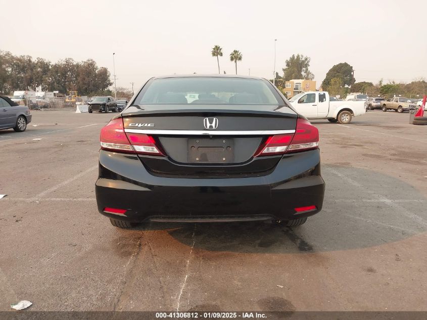 VIN 19XFB2F53FE265482 2015 Honda Civic, LX no.16