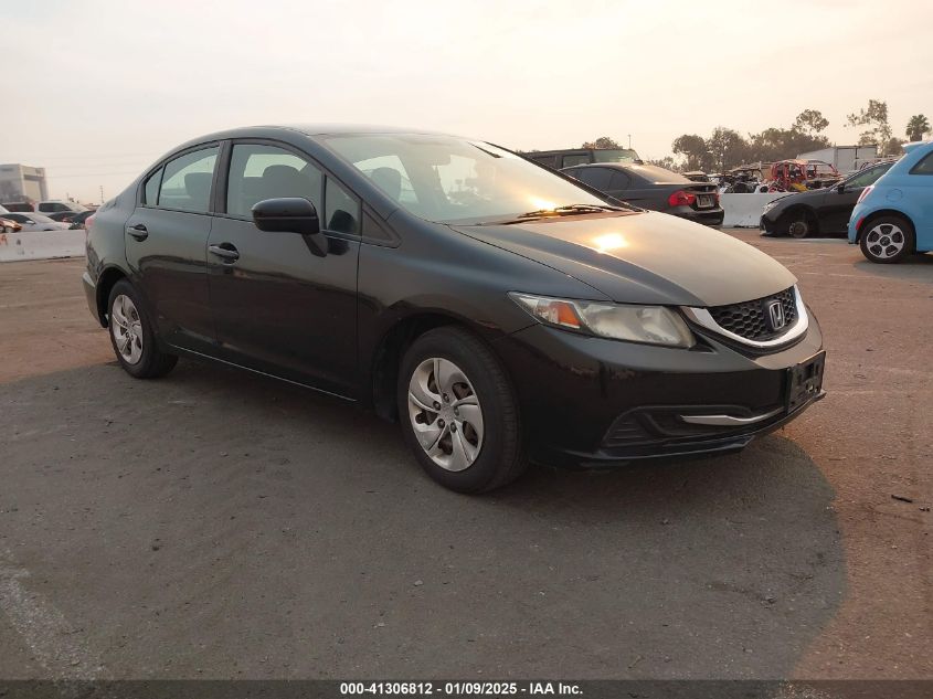 VIN 19XFB2F53FE265482 2015 Honda Civic, LX no.1