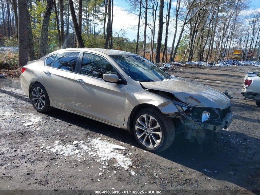 2013 HONDA ACCORD VIN: 1HGCR2F50DA086123