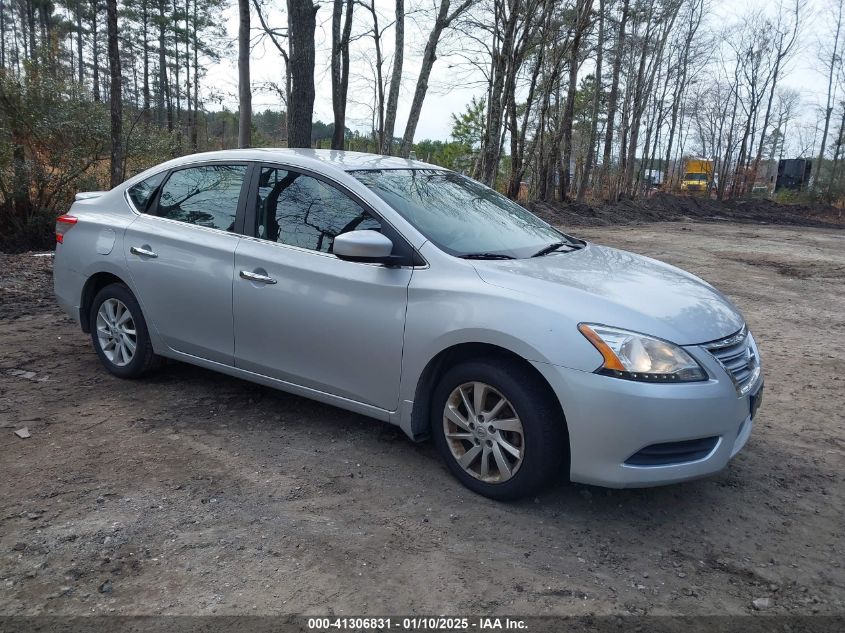 VIN 3N1AB7AP8EY338040 2014 Nissan Sentra, SV no.1