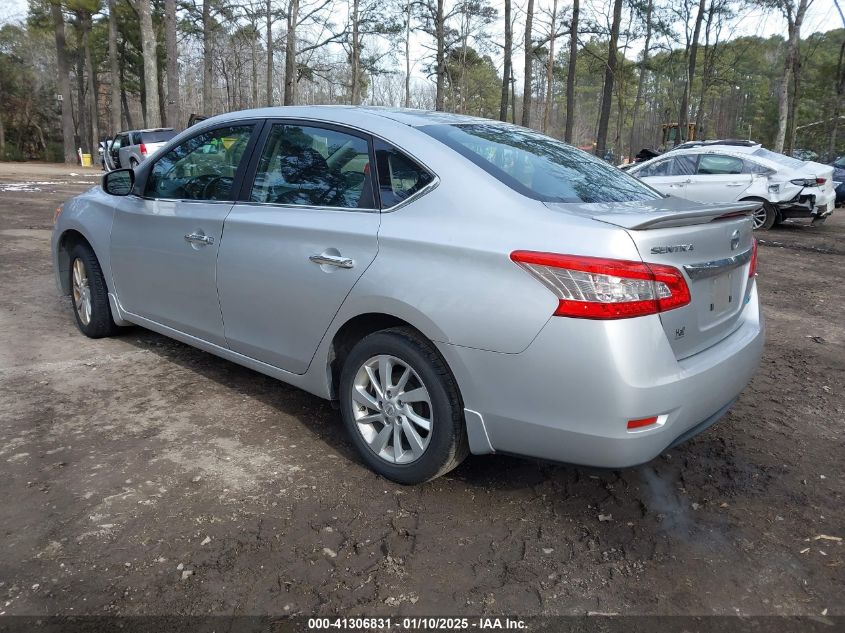 VIN 3N1AB7AP8EY338040 2014 Nissan Sentra, SV no.3