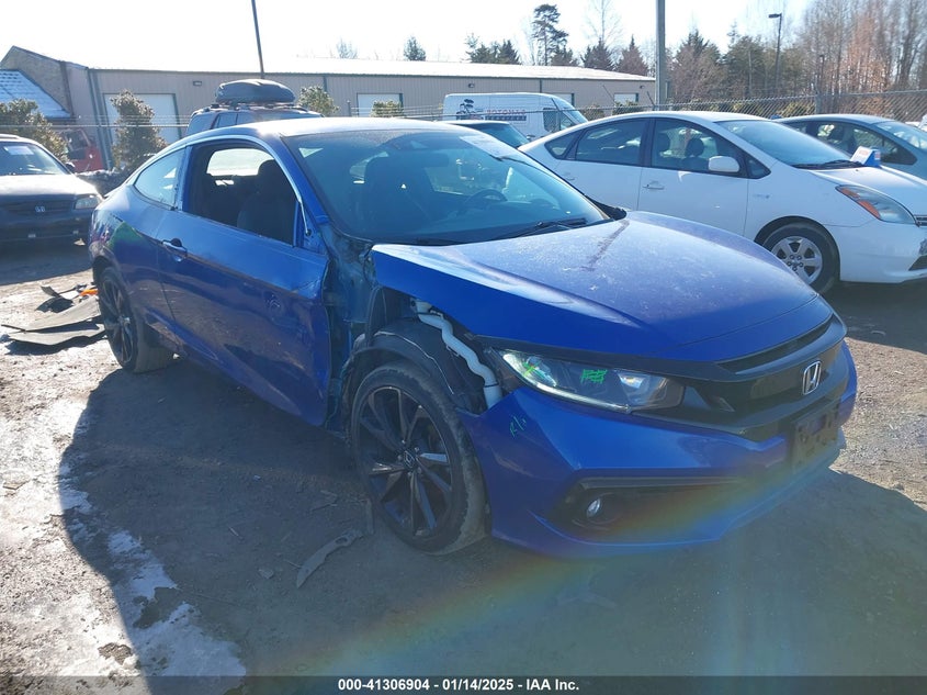 2019 HONDA CIVIC VIN: 2HGFC4A86KH307086