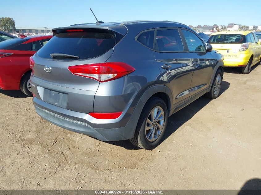 VIN KM8J33A41GU176102 2016 Hyundai Tucson, SE no.4