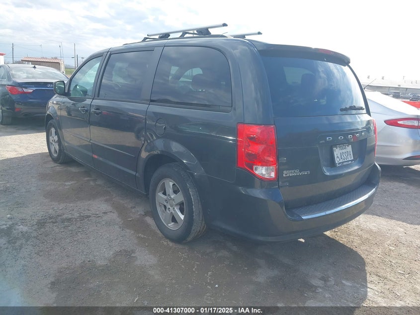 Vin: 2c4rdgcg2cr330200, lot: 41797412, dodge grand caravan sxt 20123