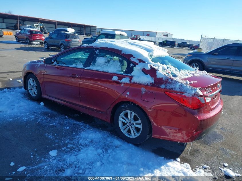 VIN 5NPEB4AC6EH813367 2014 Hyundai Sonata, Gls no.3