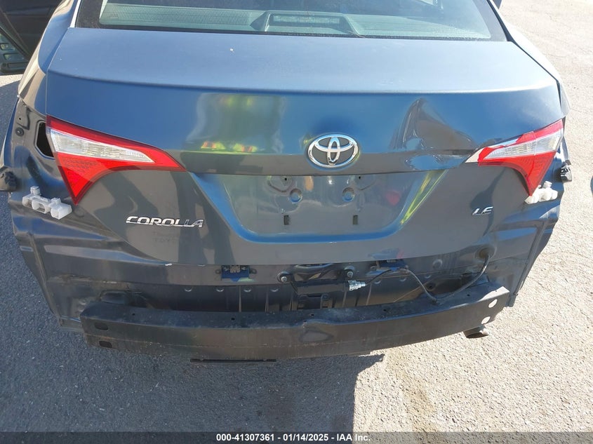 2014 TOYOTA COROLLA L/LE/LE PLS/PRM/S/S PLS - 2T1BURHE6EC151164