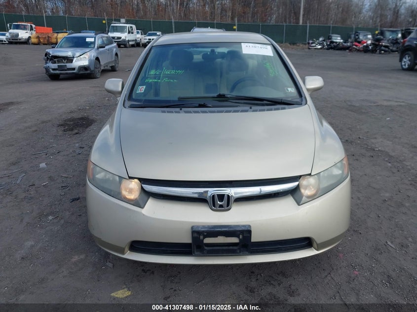 2008 HONDA CIVIC VIN: 1HGFA16508L090956