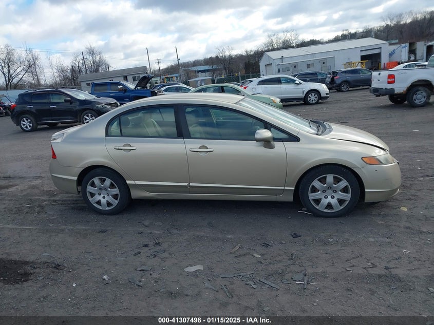 2008 HONDA CIVIC VIN: 1HGFA16508L090956