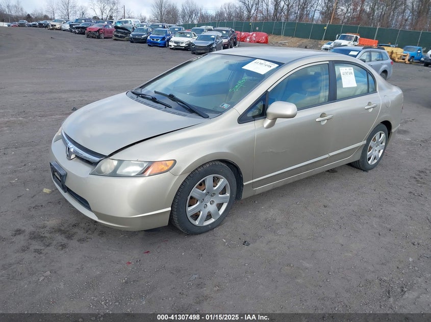 2008 HONDA CIVIC VIN: 1HGFA16508L090956