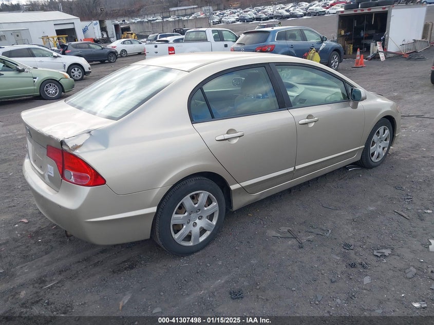 2008 HONDA CIVIC VIN: 1HGFA16508L090956