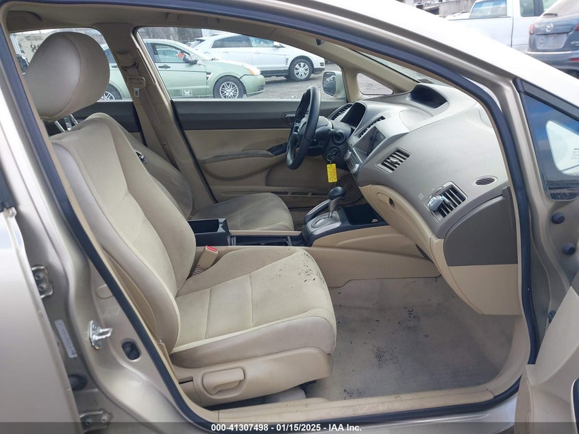 2008 HONDA CIVIC VIN: 1HGFA16508L090956