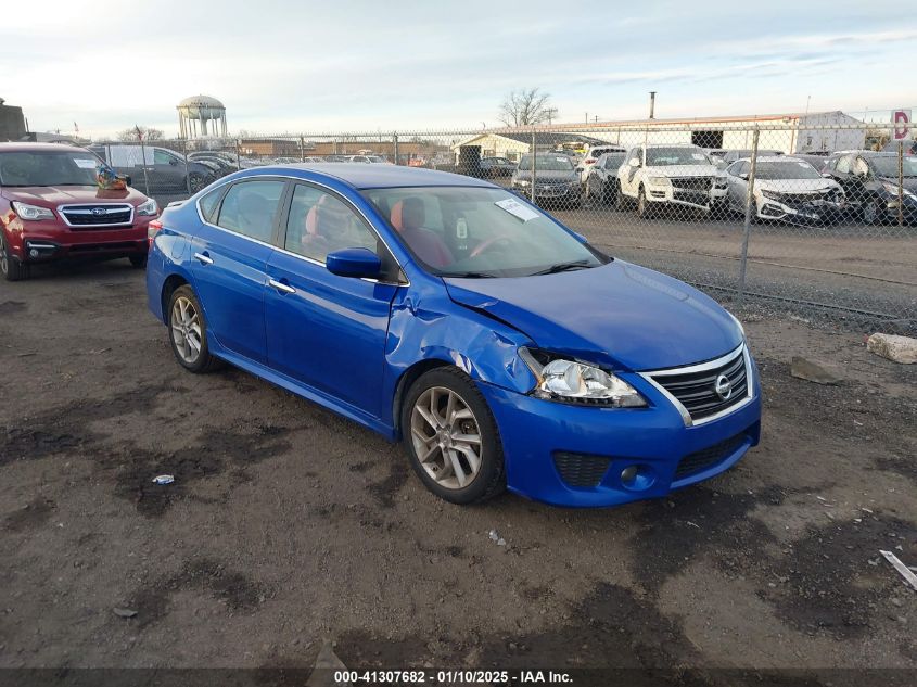 VIN 3N1AB7AP0DL704276 2013 Nissan Sentra, SR no.1