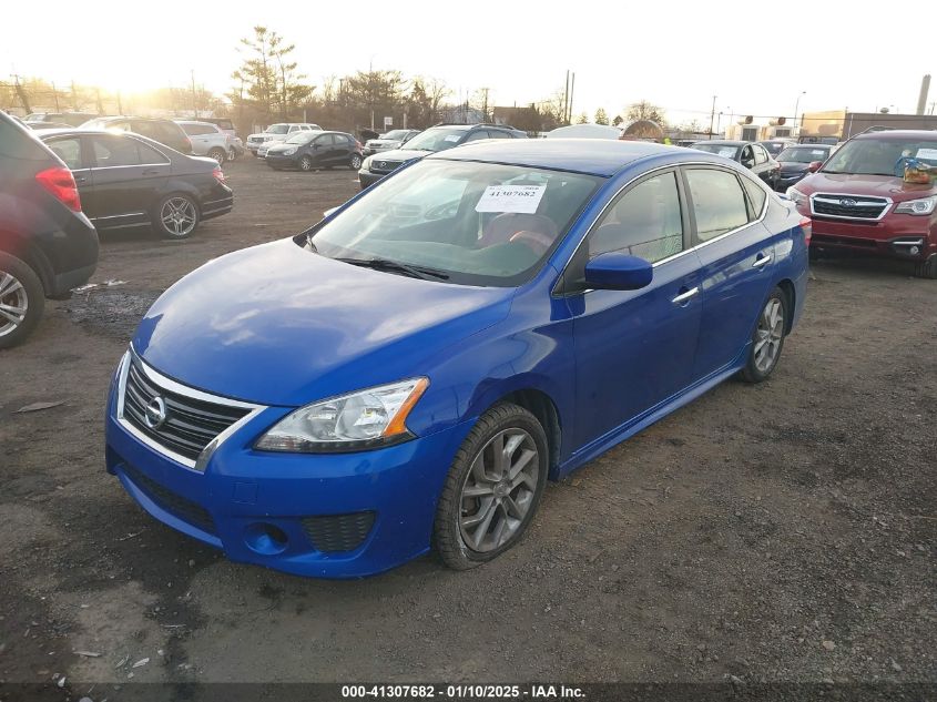 VIN 3N1AB7AP0DL704276 2013 Nissan Sentra, SR no.2