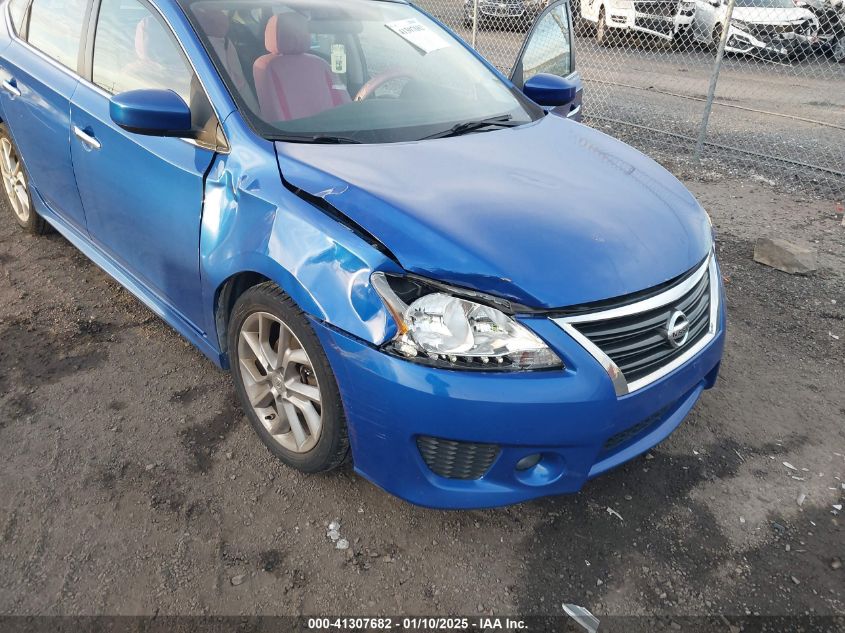 VIN 3N1AB7AP0DL704276 2013 Nissan Sentra, SR no.6