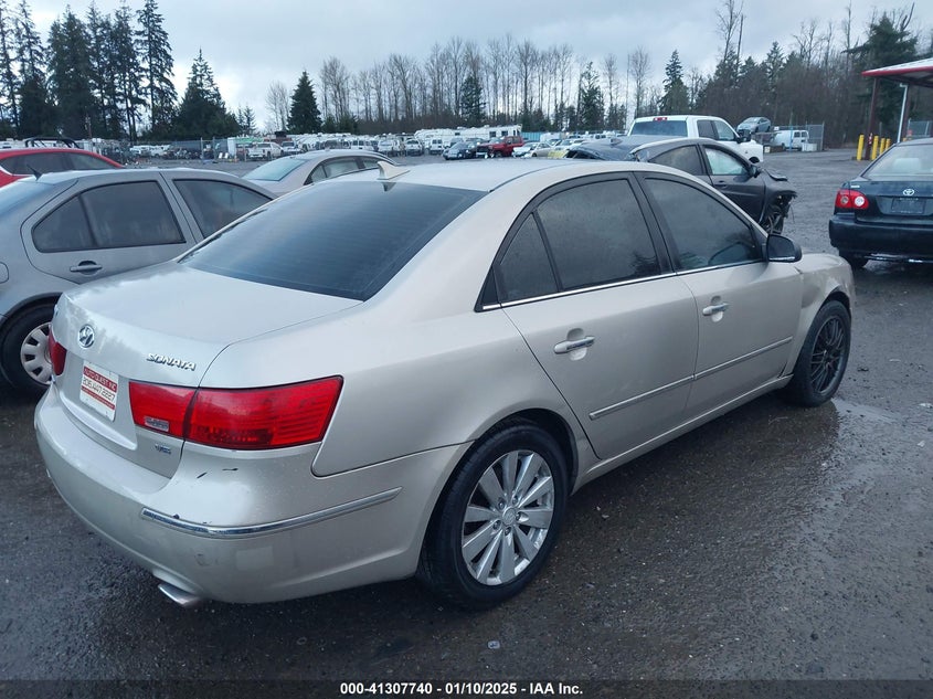 2009 HYUNDAI SONATA VIN: 5NPEU46F99H421275
