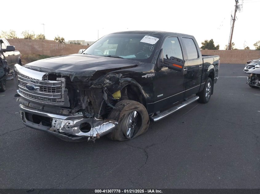 VIN 1FTFW1CT3DKE35545 2013 Ford F-150, Xlt no.2