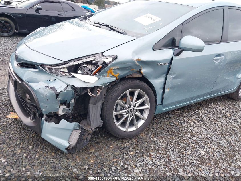 VIN JTDZN3EU3GJ045010 2016 TOYOTA PRIUS V no.6