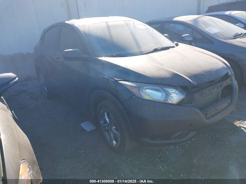 VIN 3CZRU5H38GM749721 2016 Honda HR-V, LX no.1